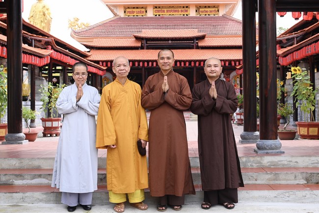 Quỹ đào tạo Tăng tài “Ngộ Chân Tử” cúng dường tại trường Trung cấp Phật học Sóc Trăng