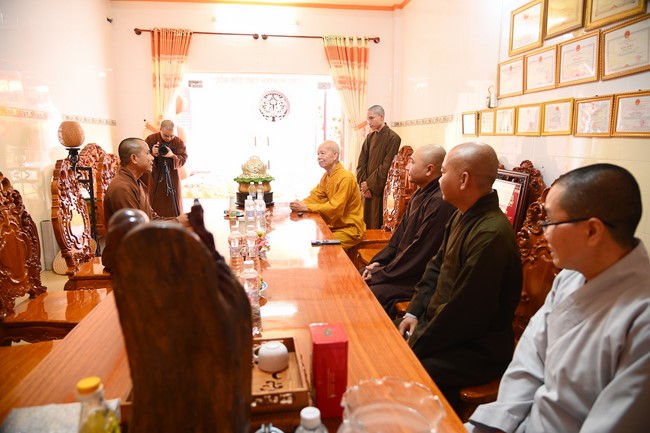 Quỹ đào tạo Tăng tài “Ngộ Chân Tử” cúng dường tại trường Trung cấp Phật học Sóc Trăng