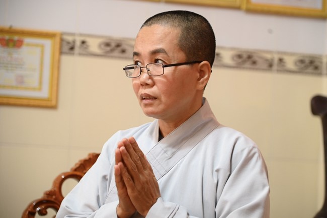 Quỹ đào tạo Tăng tài “Ngộ Chân Tử” cúng dường tại trường Trung cấp Phật học Sóc Trăng