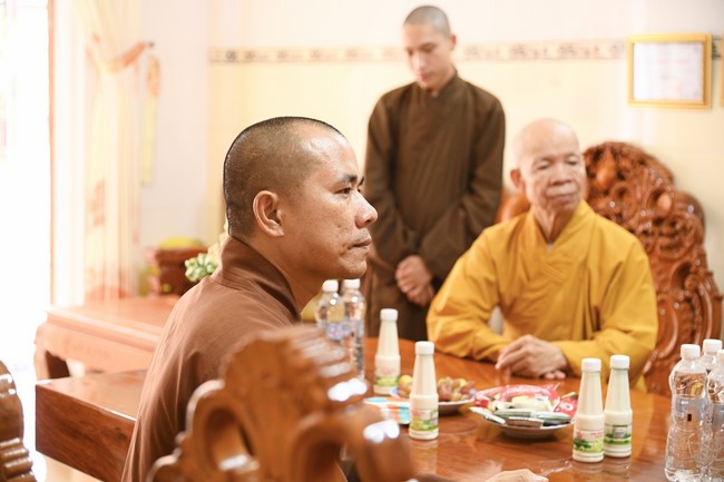 Quỹ đào tạo Tăng tài “Ngộ Chân Tử” cúng dường tại trường Trung cấp Phật học Sóc Trăng