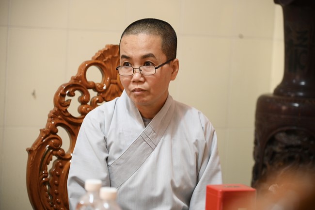 Quỹ đào tạo Tăng tài “Ngộ Chân Tử” cúng dường tại trường Trung cấp Phật học Sóc Trăng