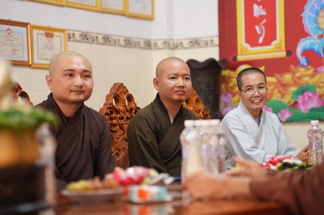 Quỹ đào tạo Tăng tài “Ngộ Chân Tử” cúng dường tại trường Trung cấp Phật học Sóc Trăng