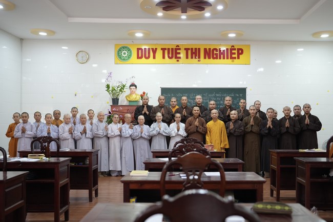 Quỹ đào tạo Tăng tài “Ngộ Chân Tử” cúng dường tại trường Trung cấp Phật học Sóc Trăng