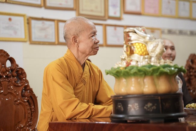 Quỹ đào tạo Tăng tài “Ngộ Chân Tử” cúng dường tại trường Trung cấp Phật học Sóc Trăng