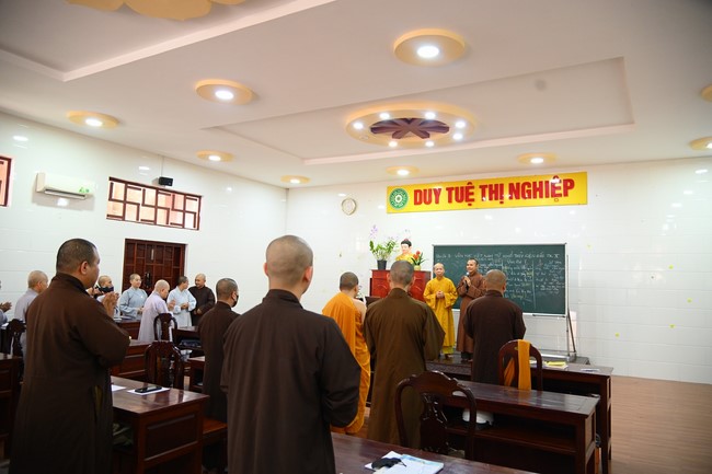 Quỹ đào tạo Tăng tài “Ngộ Chân Tử” cúng dường tại trường Trung cấp Phật học Sóc Trăng