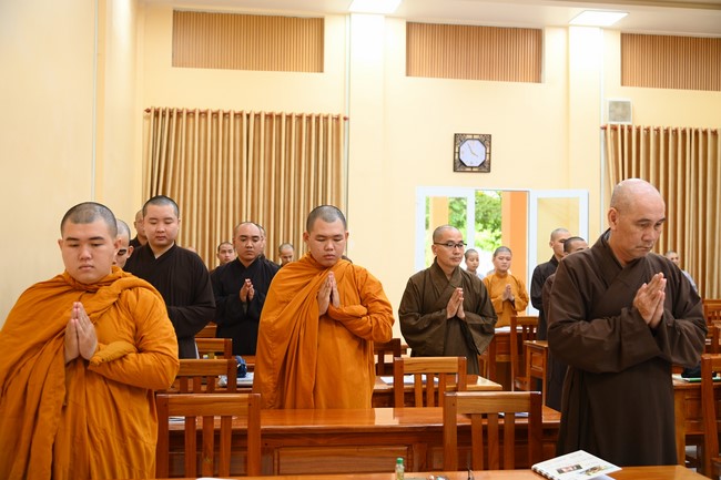 Quỹ đào tạo Tăng tài Ngộ Chân Tử cúng dường tại trường Trung cấp Phật học tỉnh Bạc Liêu.