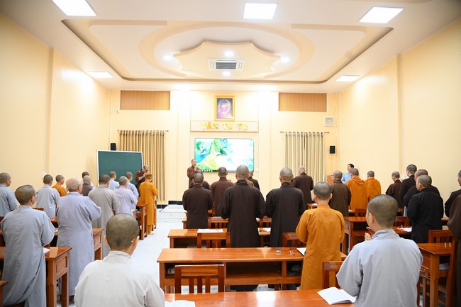 Quỹ đào tạo Tăng tài Ngộ Chân Tử cúng dường tại trường Trung cấp Phật học tỉnh Bạc Liêu.