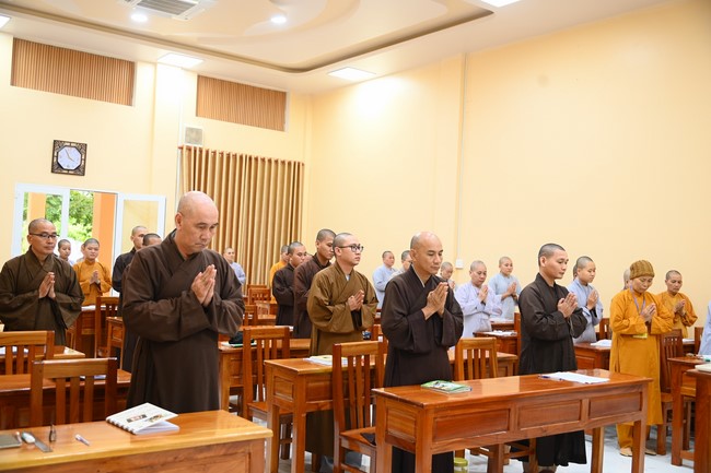 Quỹ đào tạo Tăng tài Ngộ Chân Tử cúng dường tại trường Trung cấp Phật học tỉnh Bạc Liêu.