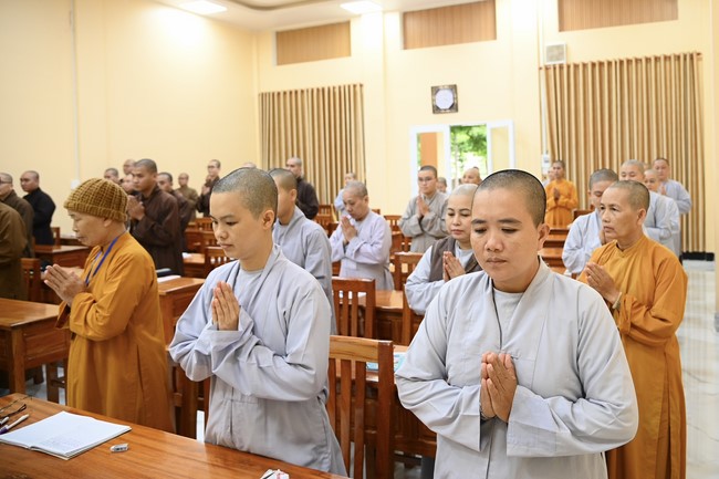 Quỹ đào tạo Tăng tài Ngộ Chân Tử cúng dường tại trường Trung cấp Phật học tỉnh Bạc Liêu.