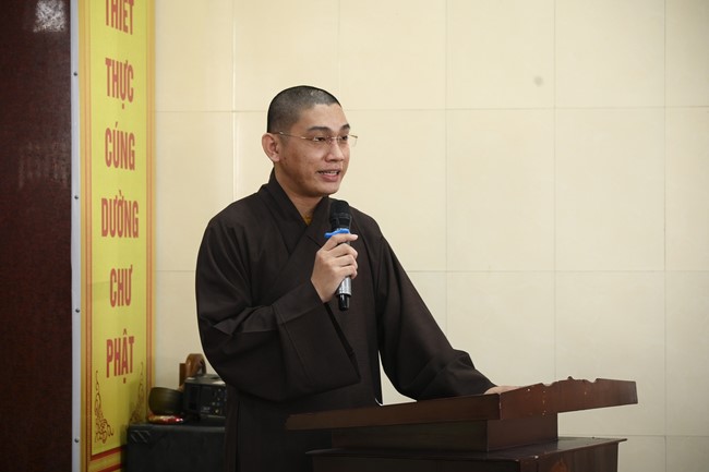 Quỹ đào tạo Tăng tài Ngộ Chân Tử cúng dường tại trường Trung cấp Phật học TP. Cần Thơ.