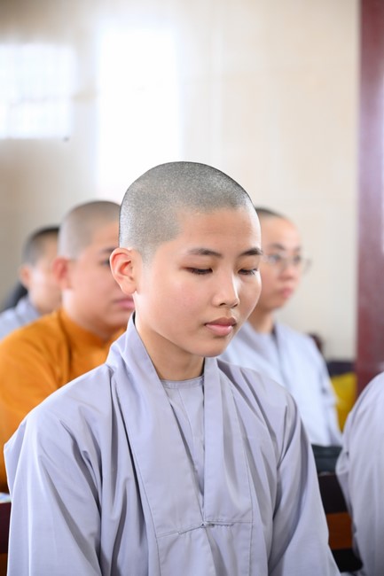 Quỹ đào tạo Tăng tài Ngộ Chân Tử cúng dường tại trường Trung cấp Phật học TP. Cần Thơ.