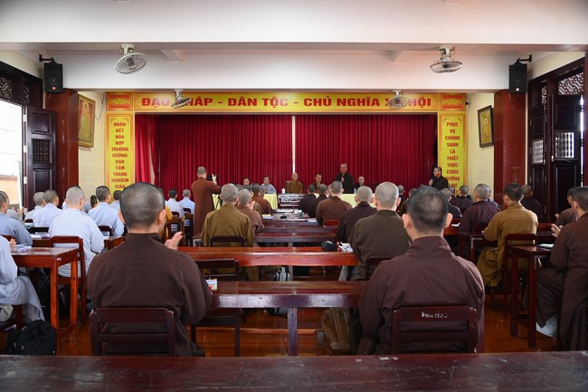 Quỹ đào tạo Tăng tài Ngộ Chân Tử cúng dường tại trường Trung cấp Phật học TP. Cần Thơ.