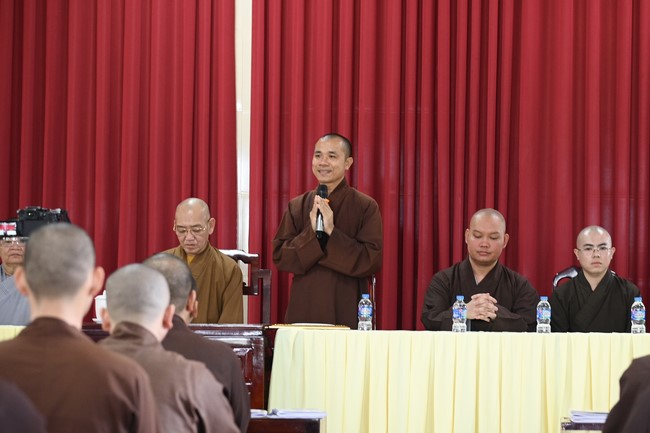 Quỹ đào tạo Tăng tài Ngộ Chân Tử cúng dường tại trường Trung cấp Phật học TP. Cần Thơ.