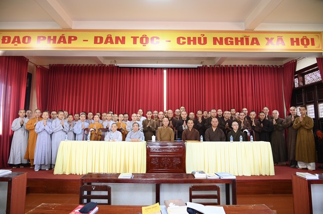 Quỹ đào tạo Tăng tài Ngộ Chân Tử cúng dường tại trường Trung cấp Phật học TP. Cần Thơ.