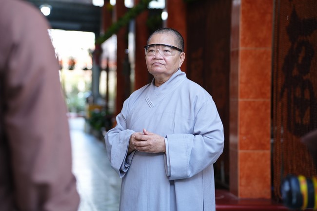 Quỹ đào tạo Tăng tài Ngộ Chân Tử cúng dường tại trường Trung cấp Phật học TP. Cần Thơ.