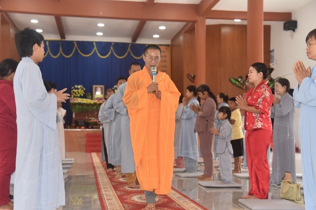 Late Great Master Death Anniversary – Hoang Phap Pagoda Founder and One-Day Practice at Dang Phap pagoda, Binh Phuoc