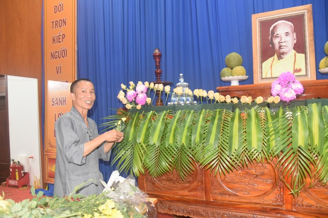Late Great Master Death Anniversary – Hoang Phap Pagoda Founder and One-Day Practice at Dang Phap pagoda, Binh Phuoc