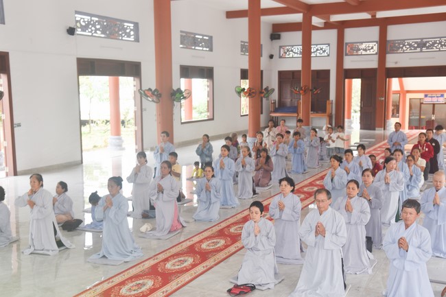 Late Great Master Death Anniversary – Hoang Phap Pagoda Founder and One-Day Practice at Dang Phap pagoda, Binh Phuoc