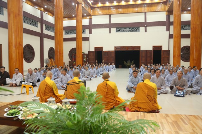 Hoang Phap pagoda Founder-Patriarch Death Anniversary at Giai Lam Pagoda, Ha Tinh Province.