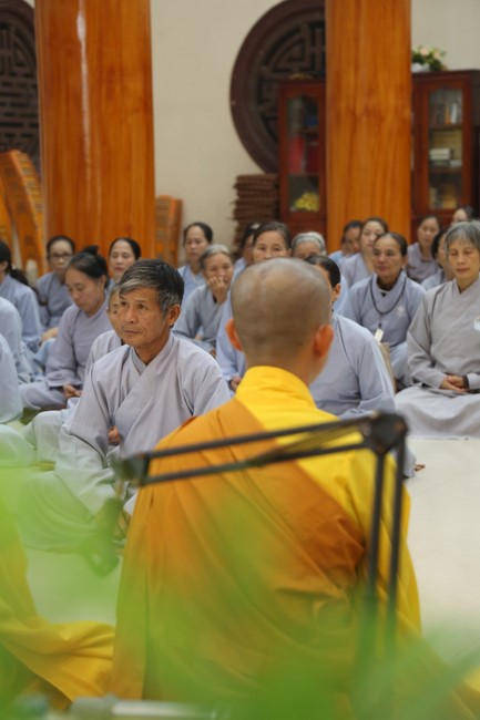 Hoang Phap pagoda Founder-Patriarch Death Anniversary at Giai Lam Pagoda, Ha Tinh Province.