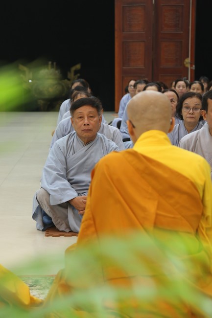 Hoang Phap pagoda Founder-Patriarch Death Anniversary at Giai Lam Pagoda, Ha Tinh Province.