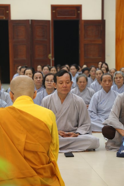 Hoang Phap pagoda Founder-Patriarch Death Anniversary at Giai Lam Pagoda, Ha Tinh Province.