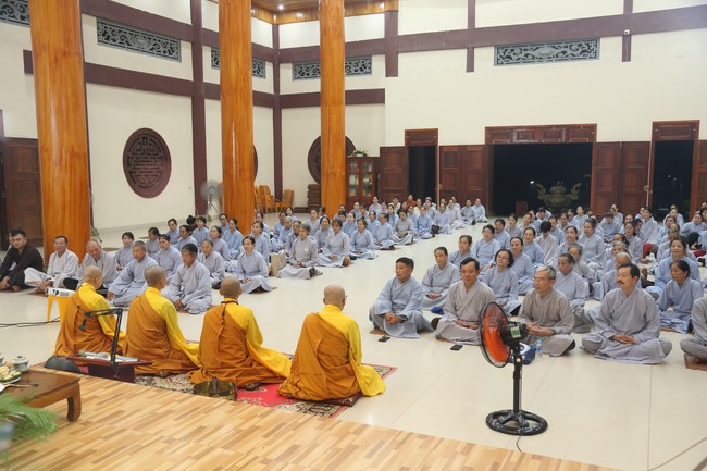 Hoang Phap pagoda Founder-Patriarch Death Anniversary at Giai Lam Pagoda, Ha Tinh Province.
