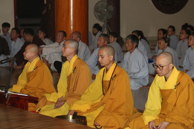 Hoang Phap pagoda Founder-Patriarch Death Anniversary at Giai Lam Pagoda, Ha Tinh Province.