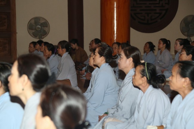 Hoang Phap pagoda Founder-Patriarch Death Anniversary at Giai Lam Pagoda, Ha Tinh Province.