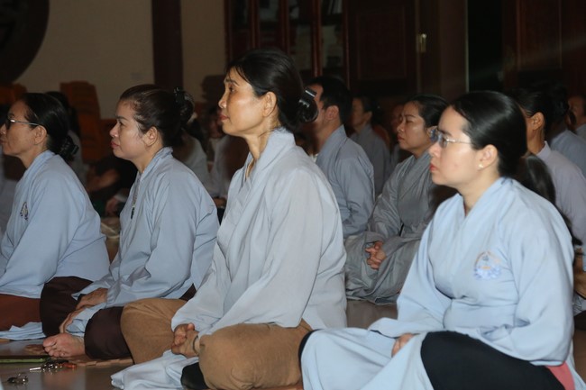 Hoang Phap pagoda Founder-Patriarch Death Anniversary at Giai Lam Pagoda, Ha Tinh Province.