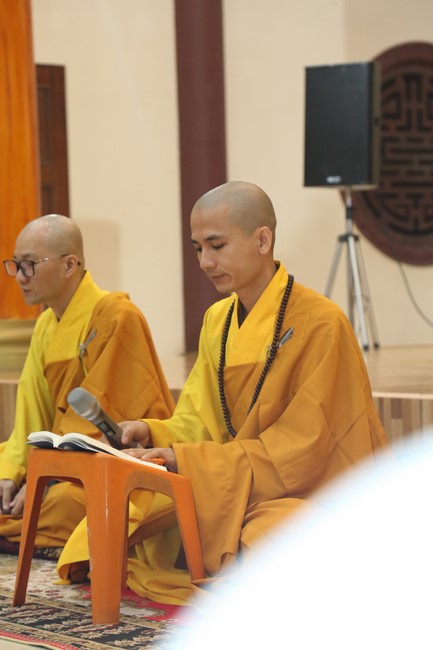 Hoang Phap pagoda Founder-Patriarch Death Anniversary at Giai Lam Pagoda, Ha Tinh Province.