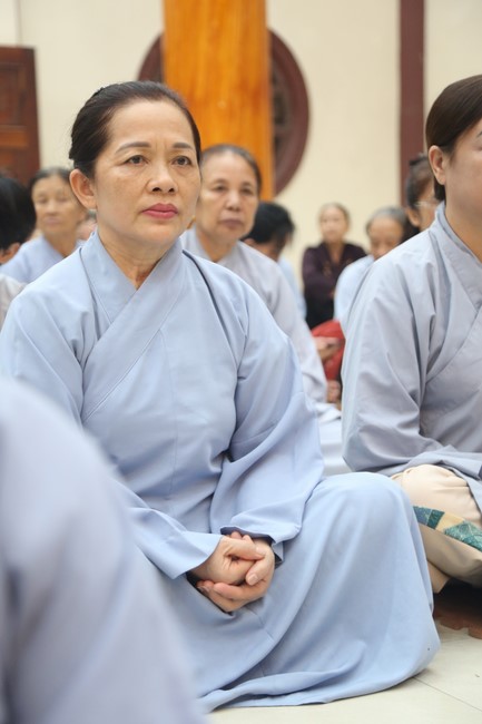 Hoang Phap pagoda Founder-Patriarch Death Anniversary at Giai Lam Pagoda, Ha Tinh Province.