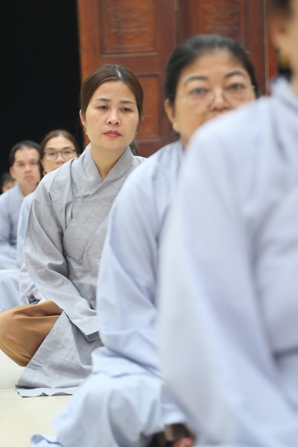Hoang Phap pagoda Founder-Patriarch Death Anniversary at Giai Lam Pagoda, Ha Tinh Province.