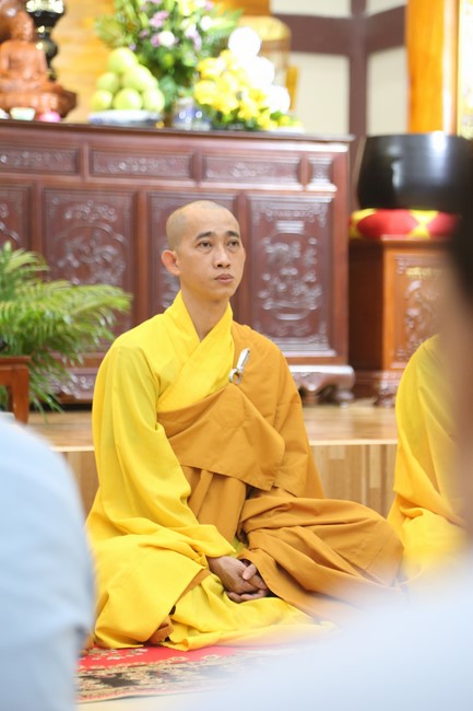 Hoang Phap pagoda Founder-Patriarch Death Anniversary at Giai Lam Pagoda, Ha Tinh Province.