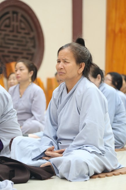 Hoang Phap pagoda Founder-Patriarch Death Anniversary at Giai Lam Pagoda, Ha Tinh Province.