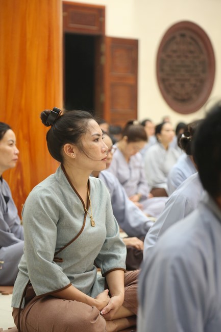 Hoang Phap pagoda Founder-Patriarch Death Anniversary at Giai Lam Pagoda, Ha Tinh Province.