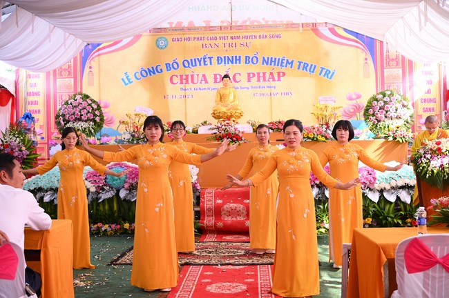 Abbot Appointment Ceremony of Dac Phap Pagoda in Đắk Nông