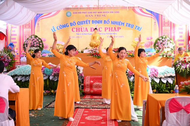 Abbot Appointment Ceremony of Dac Phap Pagoda in Đắk Nông