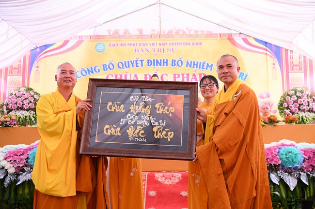Abbot Appointment Ceremony of Dac Phap Pagoda in Đắk Nông