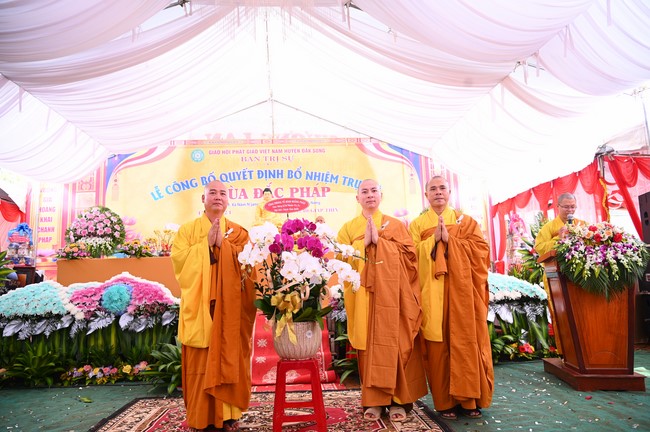 Abbot Appointment Ceremony of Dac Phap Pagoda in Đắk Nông