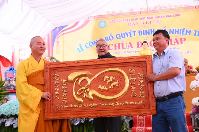 Abbot Appointment Ceremony of Dac Phap Pagoda in Đắk Nông