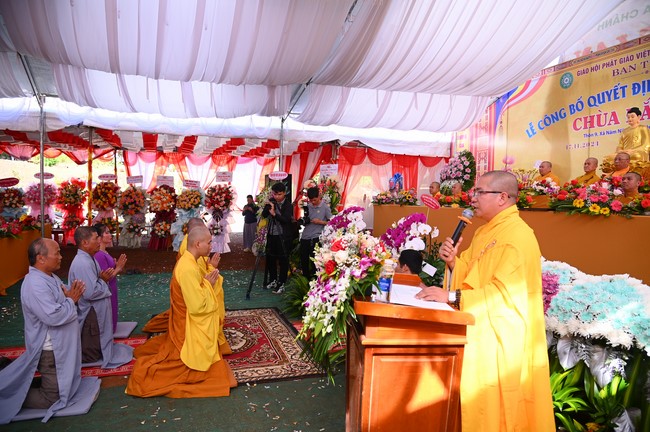 Abbot Appointment Ceremony of Dac Phap Pagoda in Đắk Nông