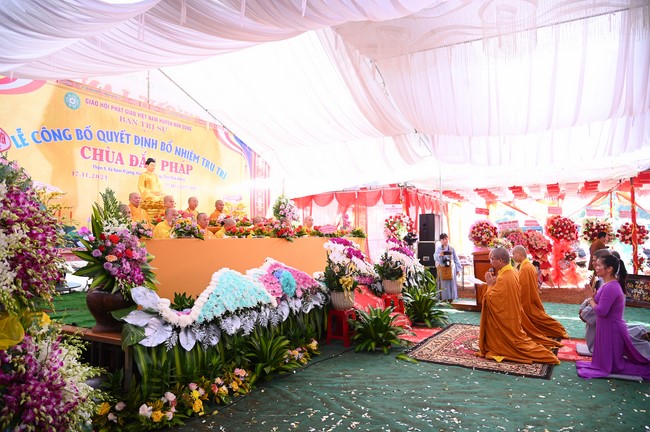 Abbot Appointment Ceremony of Dac Phap Pagoda in Đắk Nông