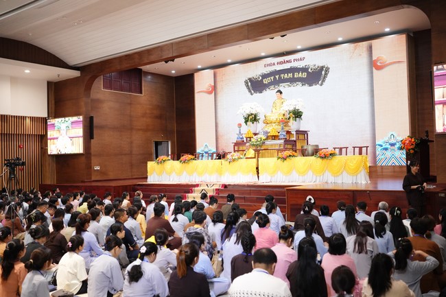 Lễ Quy y Tam Bảo – lần 3/2024