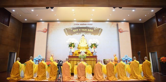 Lễ Quy y Tam Bảo – lần 3/2024