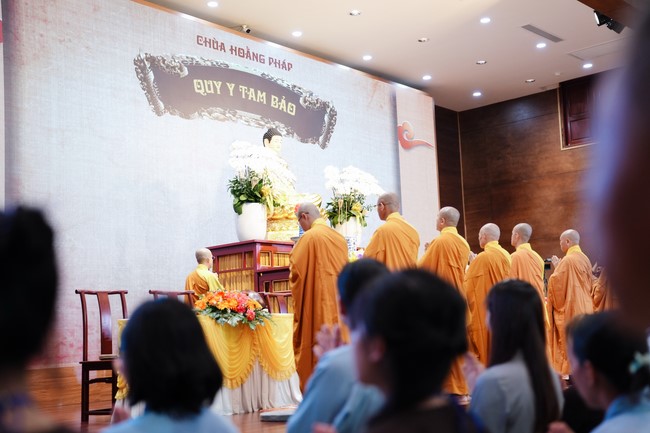 Lễ Quy y Tam Bảo – lần 3/2024