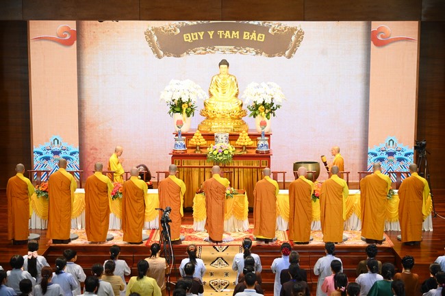 Lễ Quy y Tam Bảo – lần 3/2024