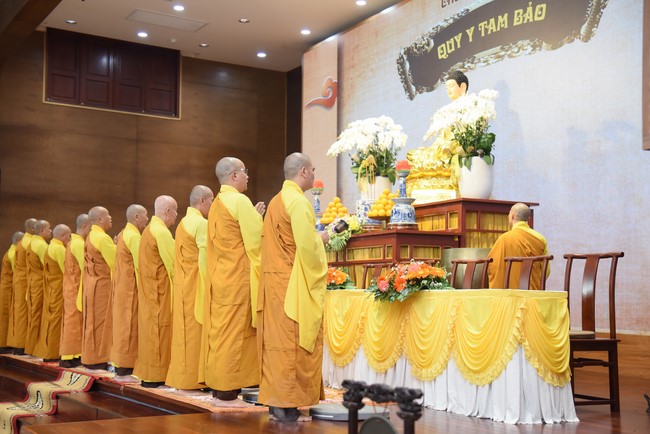 Lễ Quy y Tam Bảo – lần 3/2024