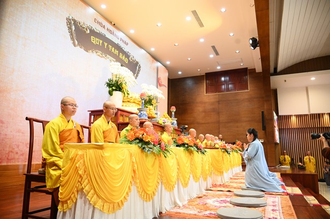 Lễ Quy y Tam Bảo – lần 3/2024