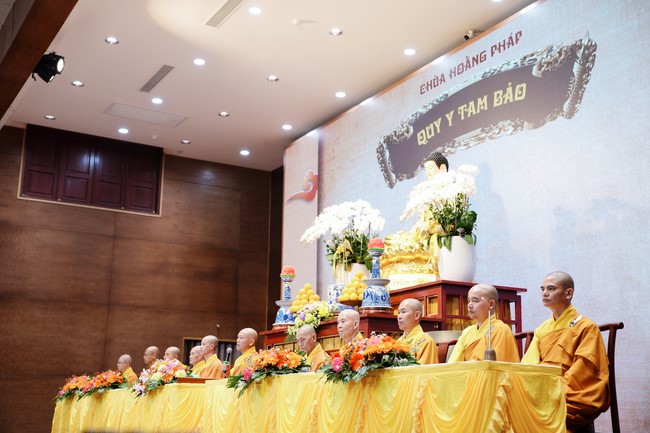 Lễ Quy y Tam Bảo – lần 3/2024